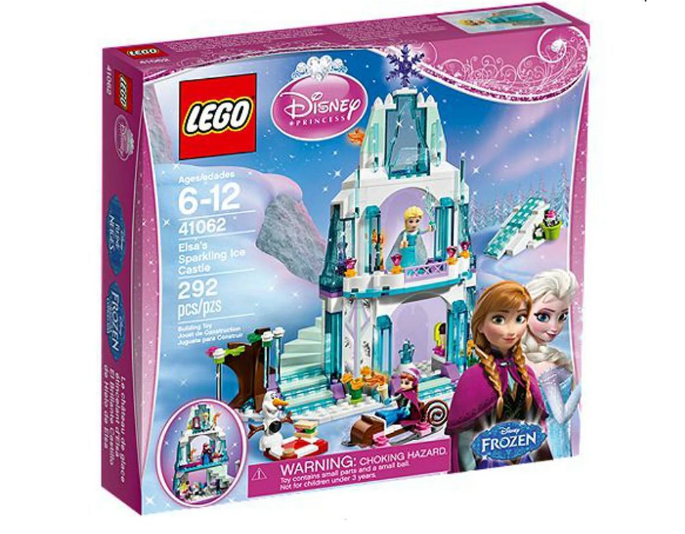 Где находится ледяной замок в блокс фрукт Конструктор LEGO Disney Princess Сверкающий ледяной дворец Эльзы (41062) - купит