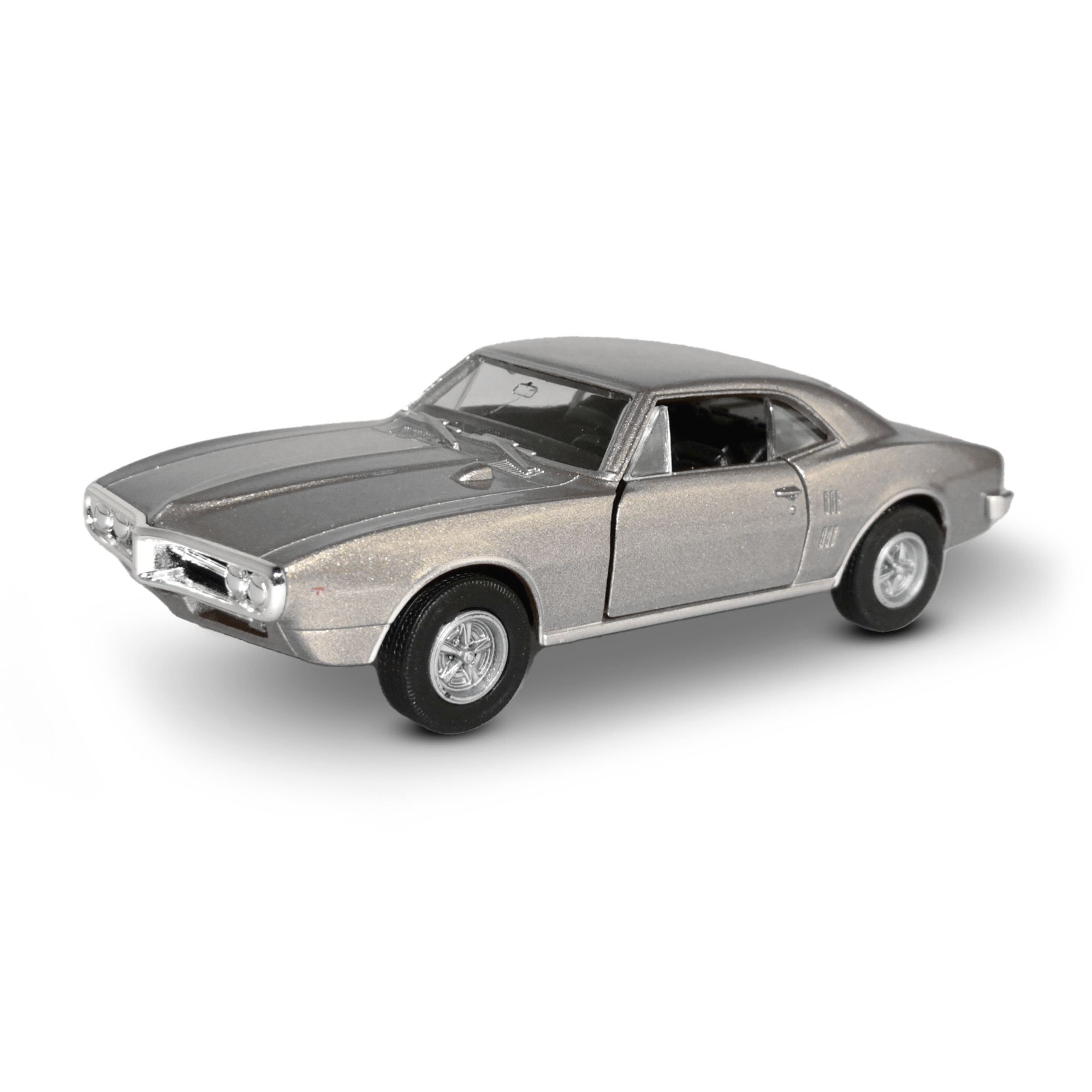 Машинка WELLY 1967 PONTIAC FIREBIRD Серый / модель машины 1:38 с пружинным  механизмом - купить с доставкой по выгодным ценам в интернет-магазине OZON  (1217858424)