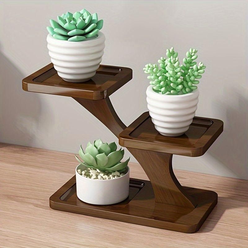 Plant Stand decoration ebony finish