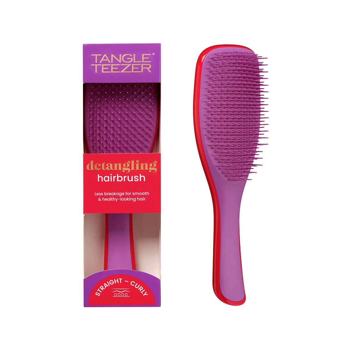 Расческа для волос Tangle Teezer The Ultimate (Wet) Detangler Rubine Фиолетовый/Красный 2331