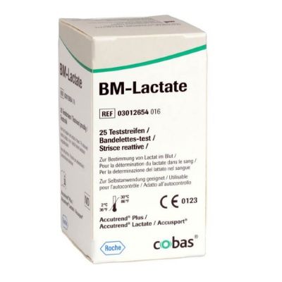 Тест полоски Аккутренд Лактат (Accutrend BM-Lactate) 25 шт.