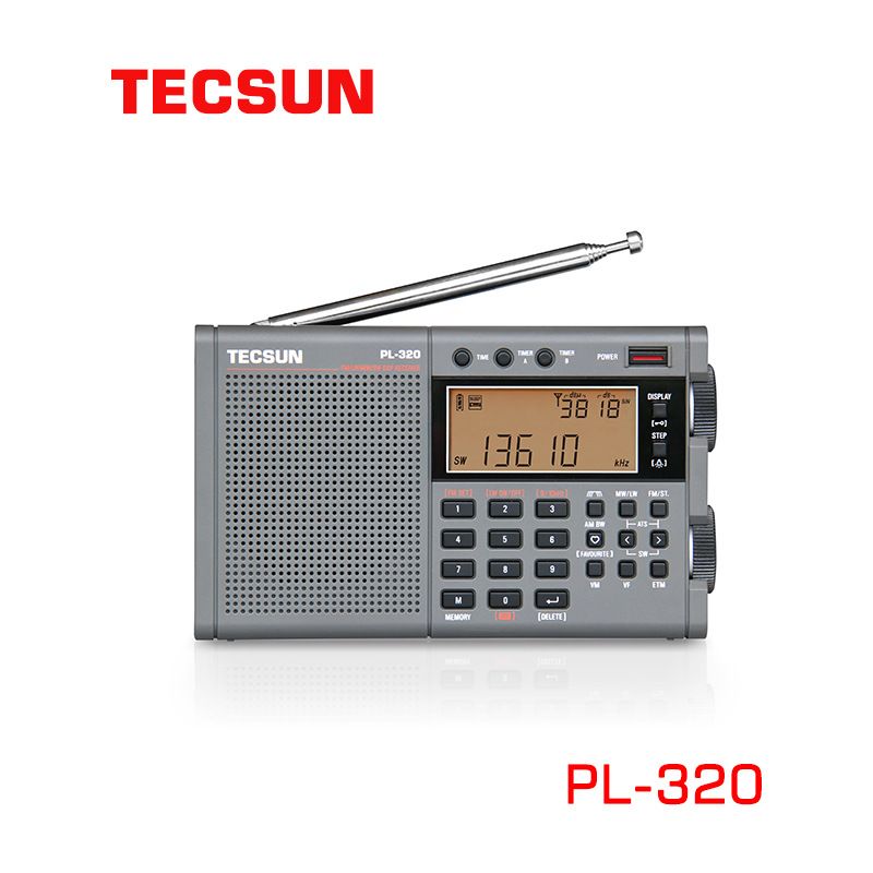 Tecsun PL-320 для студенческих экзаменов Радио кампуса Цифровой демодулятор Радио Muitiband