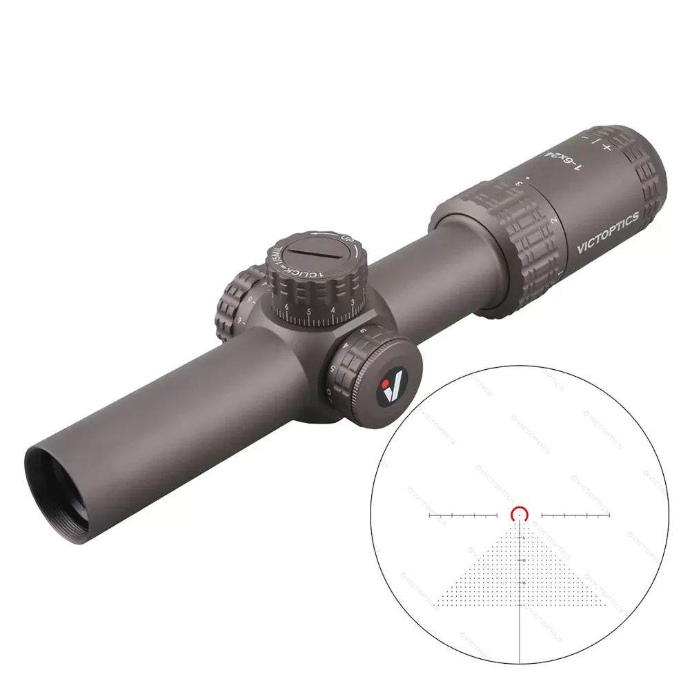 Оптический прицел Vector Optics 30мм SFP VictOptics S6 1-6x24 FDE OPSL23