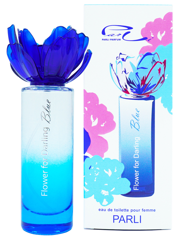 blue flower perfume