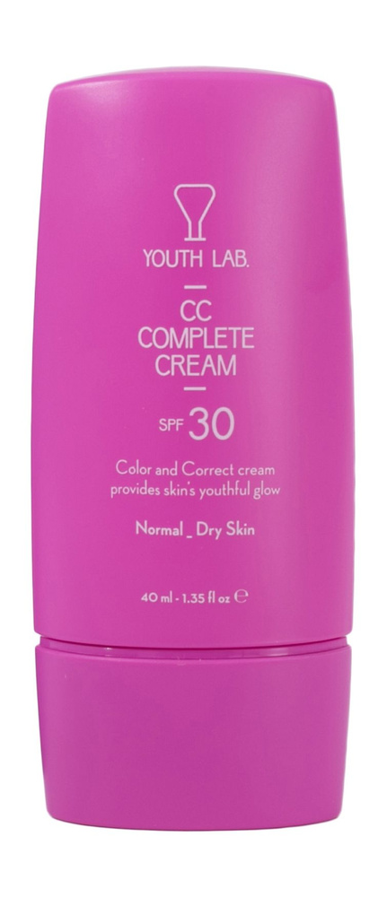 Увлажняющий CC-крем для нормальной и сухой кожи лица / Youth Lab CC Complete Cream SPF 30  #1