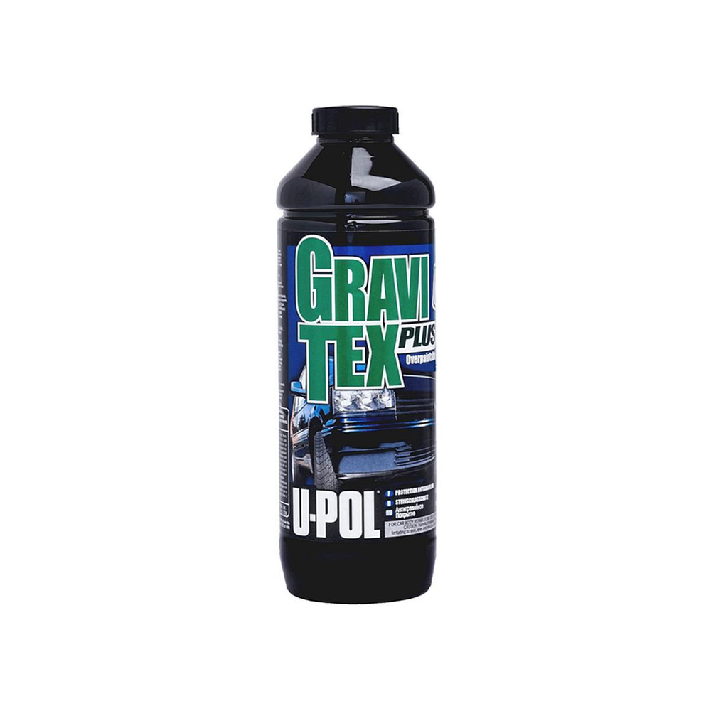 Антигравийное покрытие для защиты кузова автомобиля U-POL GRA/GG1 Gravitex Plus HS серый 1 л.  #1