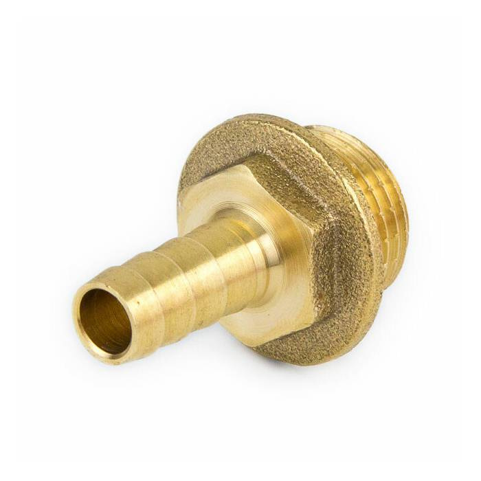 Переходник латунь для шланга 9102 Дн25х3/4\" неразъемный Aquasfera 9102 ...