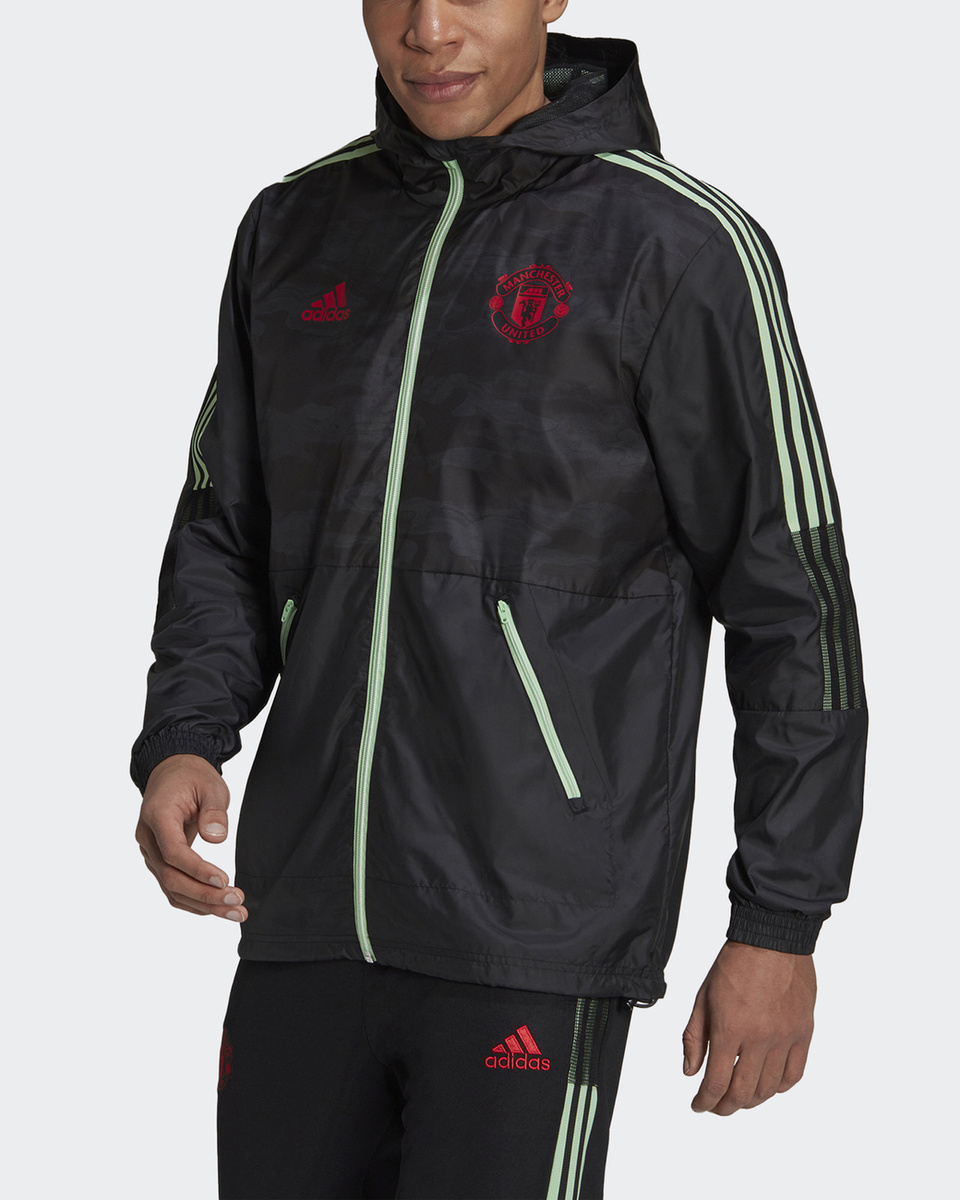 manchester united windbreaker adidas