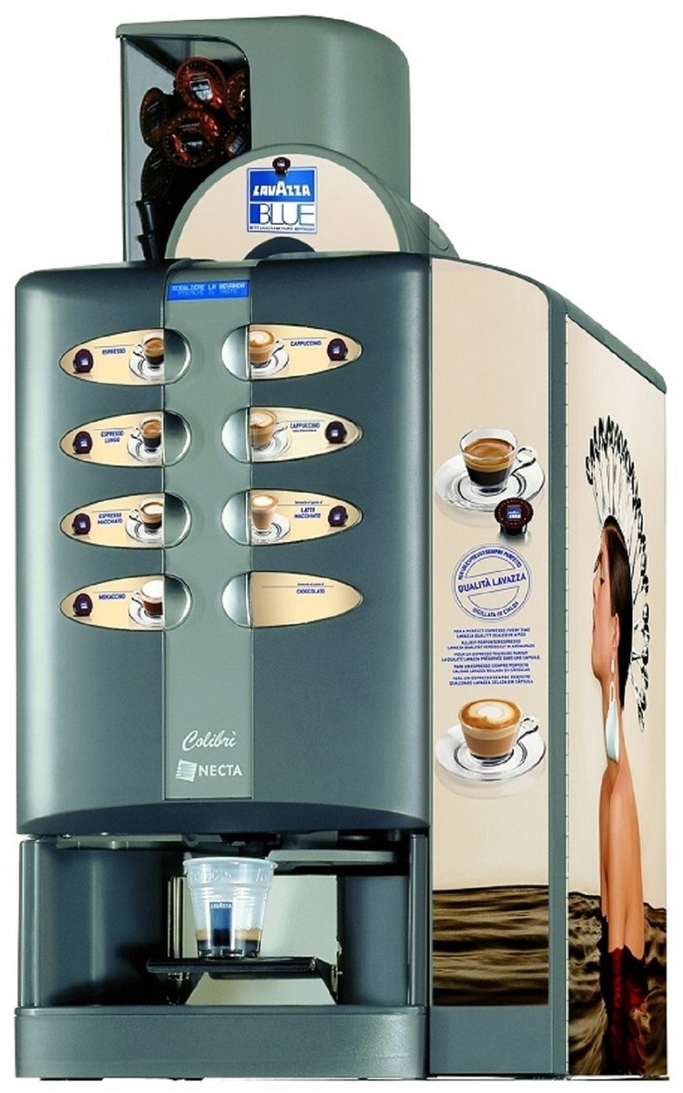 Капсульная кофемашина Lavazza Colibri LB 3201 полуавтомат, серый купить ...