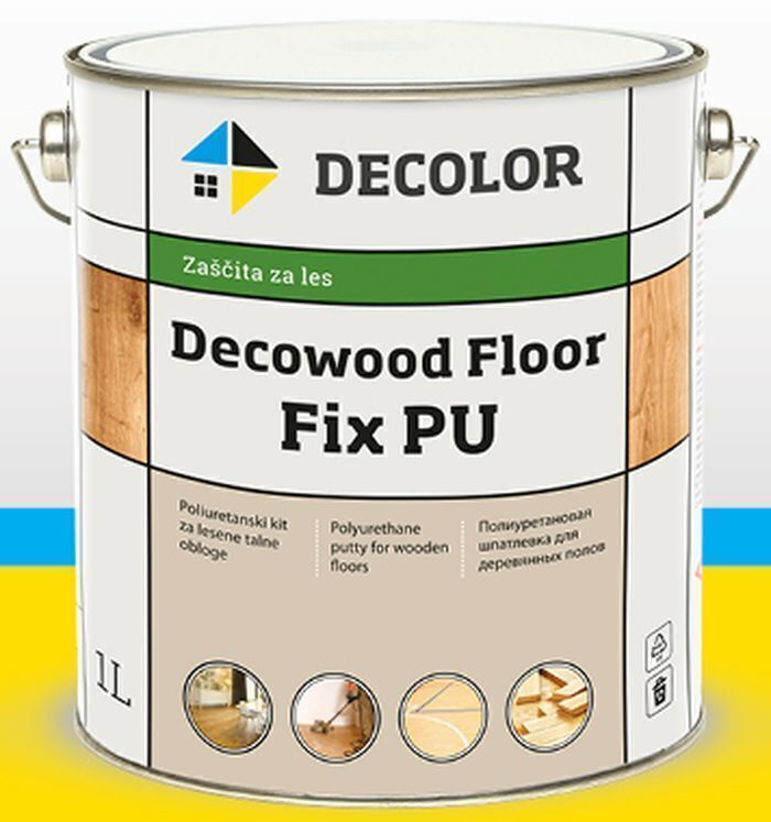 Шпаклевка по дереву DECOWOOD FLOOR FIX PU (1л) купить по низкой цене с ...