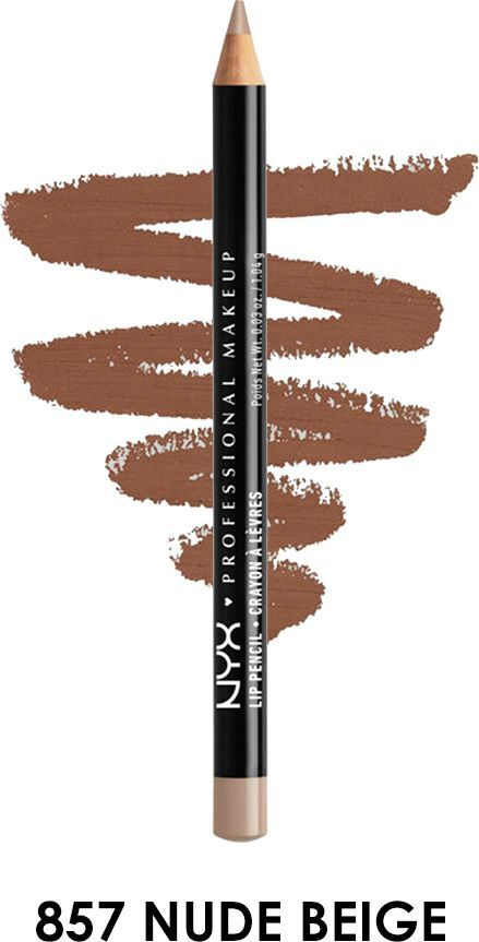NYX Professional Makeup Карандаш для губ Slim Lip Pencil, 857, Nude Beige, ...