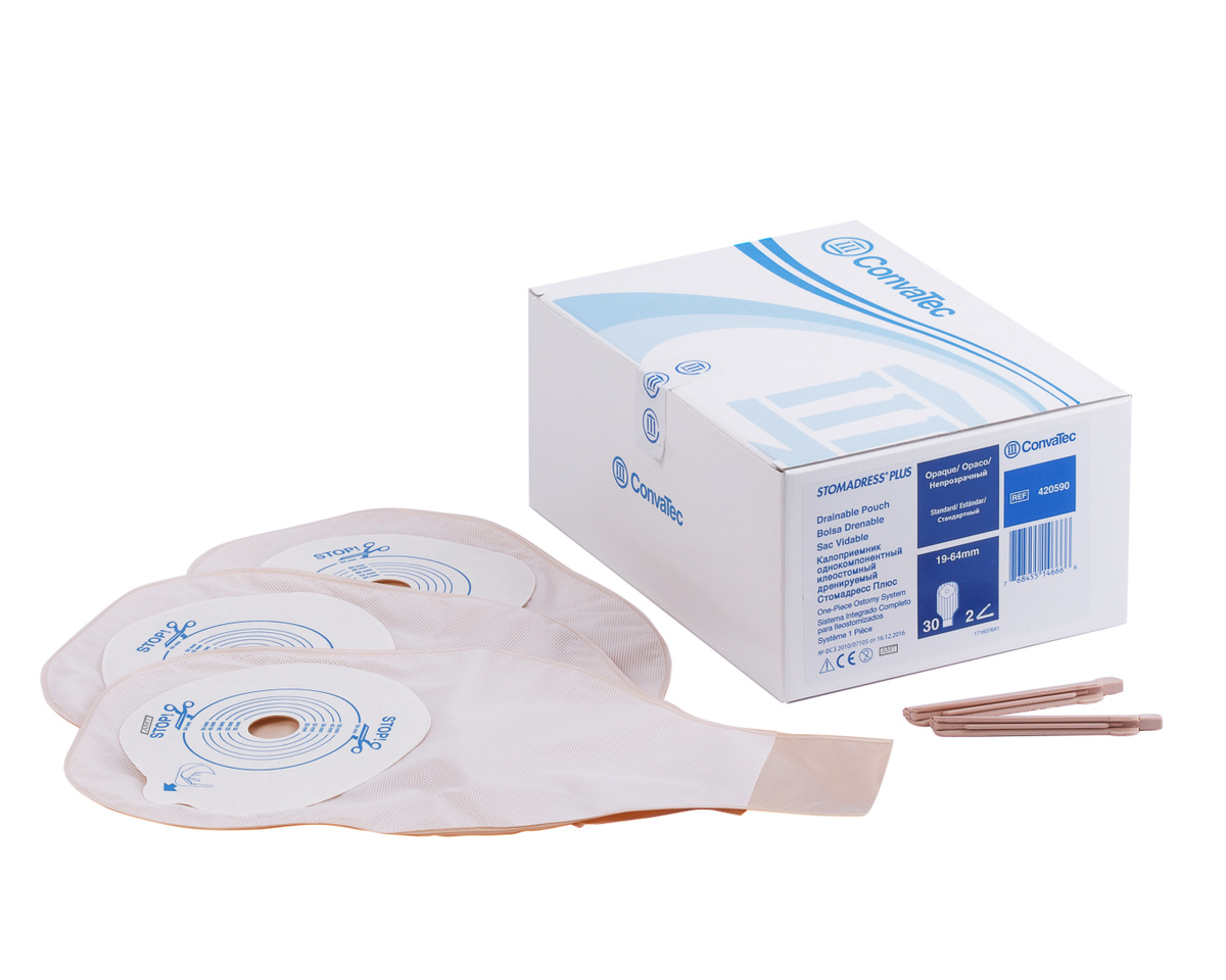 420590 Калоприемники Convatec Конватек Stomadress Plus Стомадресс Плюс ...