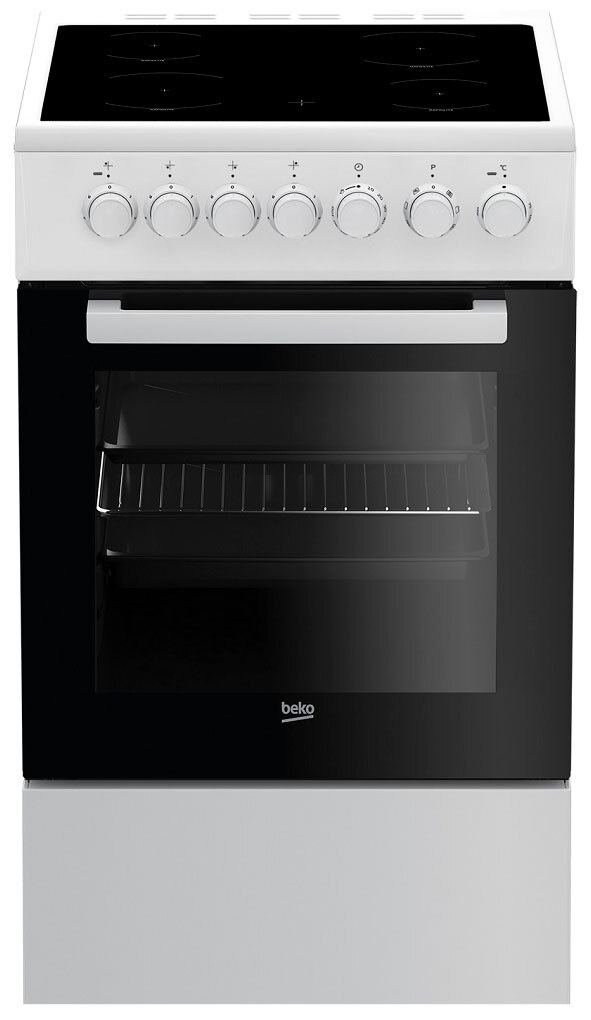 Электроплита Beko FSM57100GW — купить в интернет-магазине OZON с ...