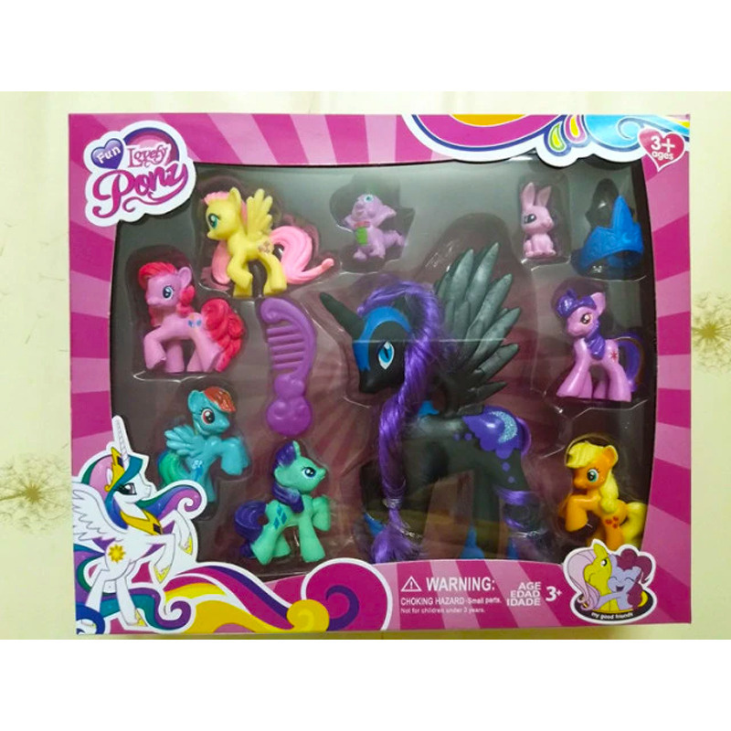Лунная Пони Фигурки персонажи My Little Pony пони с аксессуарами, для ...