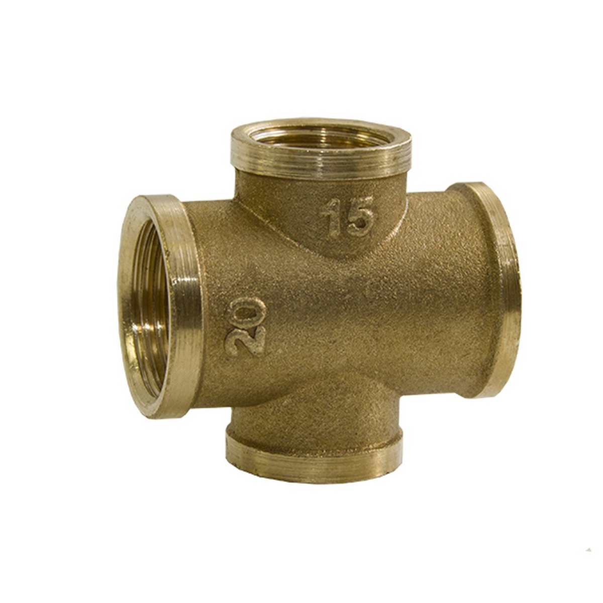 Крестовина перех 3/4''-1/2''-3/4''-1/2'' вн/вн/вн/вн ЛАТ LEXLINE 20-15 ...