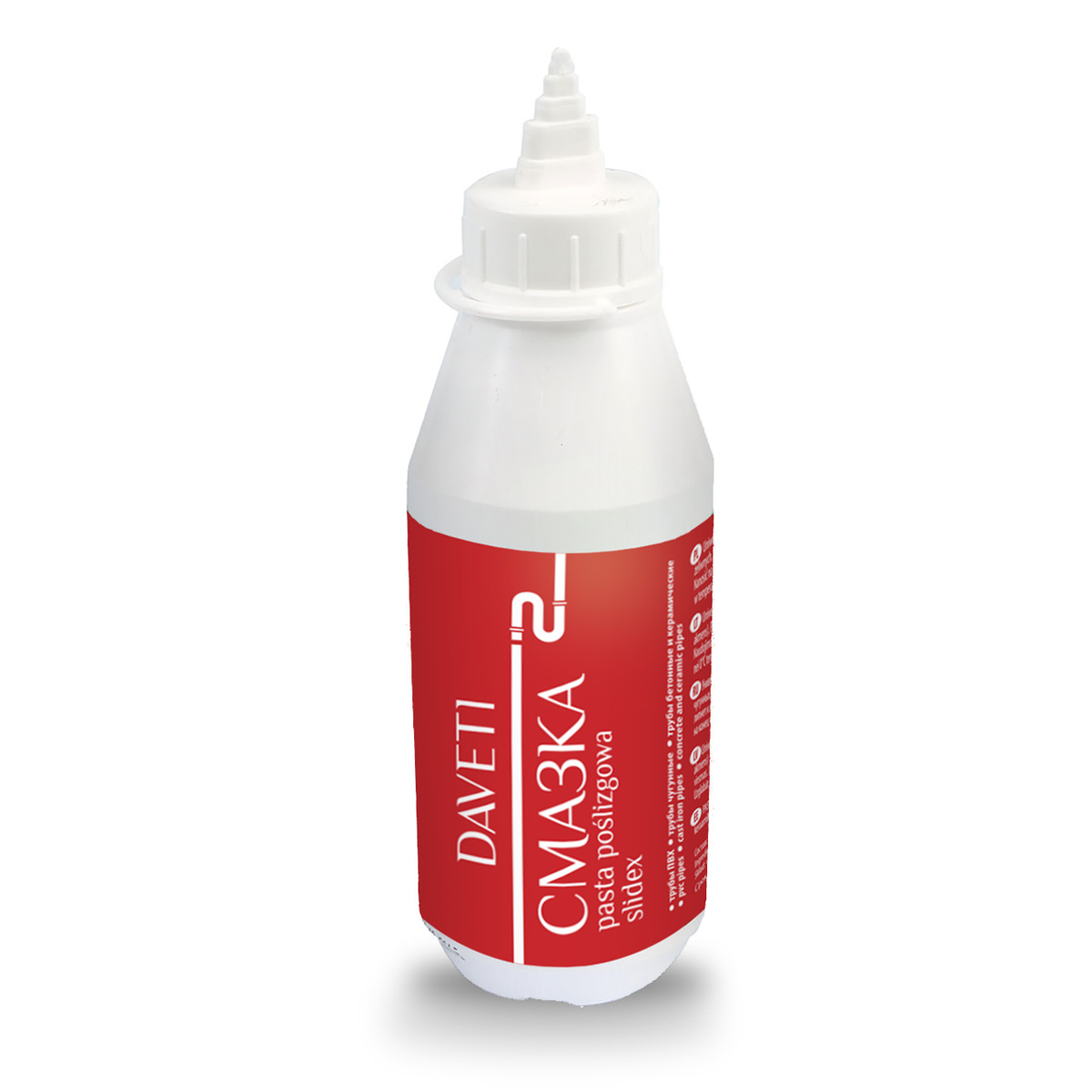 Смазка сантехническая DAVETI SLIDEX 250 г для соединения различных ...