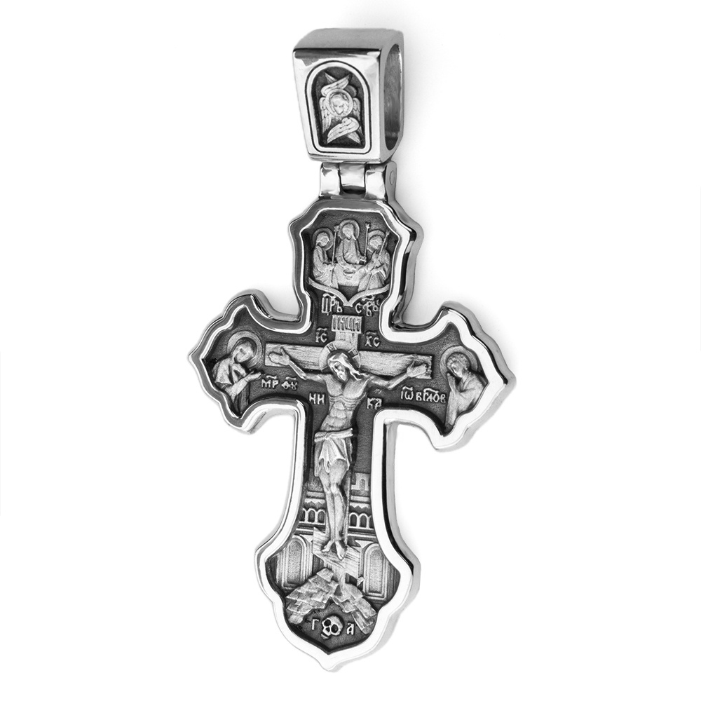 ЮВЕМАСТ Крестик Святая Троица, Архангел Михаил, Православный, нательный  #1