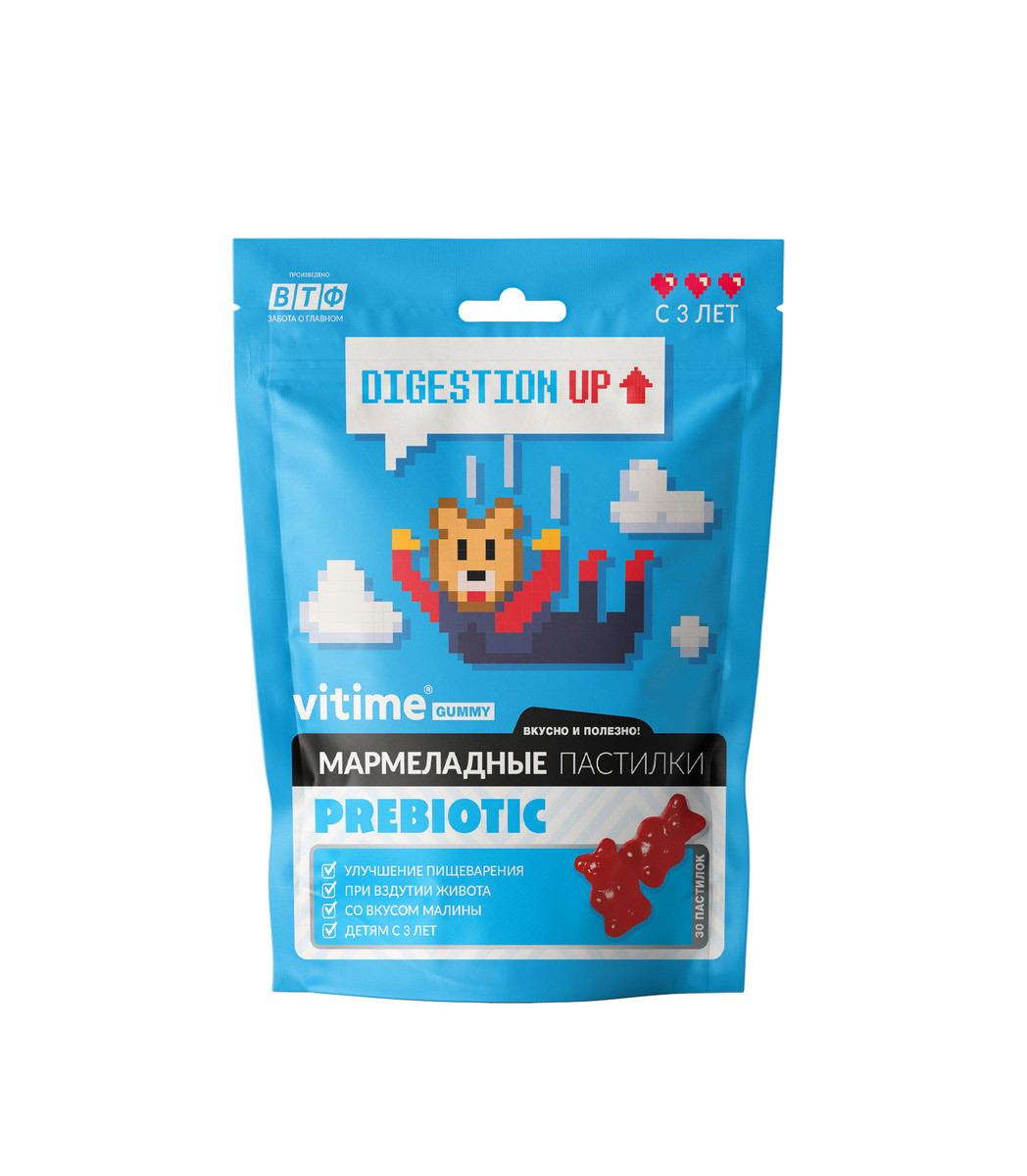VITime Мармеладные пастилки Пребиотик для детей с 3 лет, для комфортного пищеварения, регуляции газообразования #1