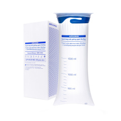 Гигиенический пакет для рвоты BluBag с гелеобразующим веществом, 1500 мл, 50 шт, Apexmed. BluBag