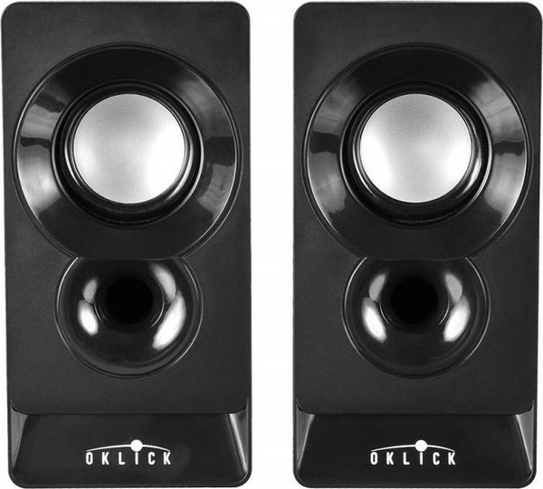 Акустическая система OKLICK OK-165 2.0, черный - купить по низким ценам ...