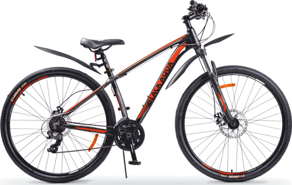 Велосипед Black Aqua Cross 2981 D Matt, колесо 29", рама 18", черный ...
