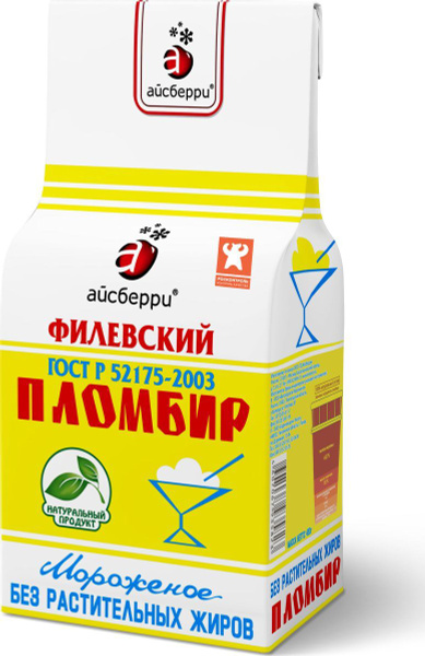 Пломбир Филевский Пломбир 450 г, Филевское купить на OZON по низкой ...