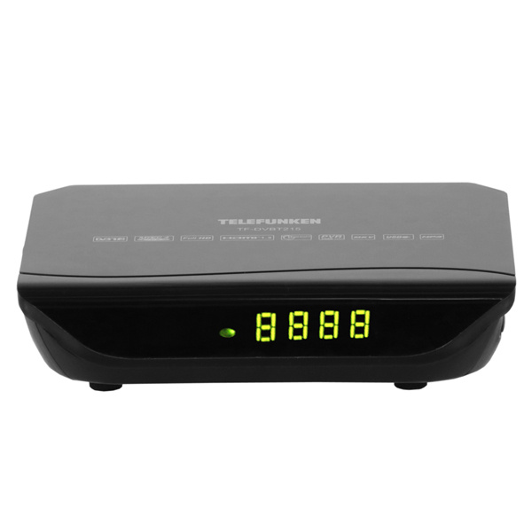 Telefunken Приемник телевизионный DVB-T2 TF-DVBT215 купить на OZON по ...