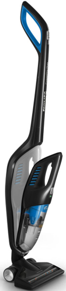 Беспроводной пылесос Philips PowerPro Duo "2-в-1" FC6163/02, черный ...