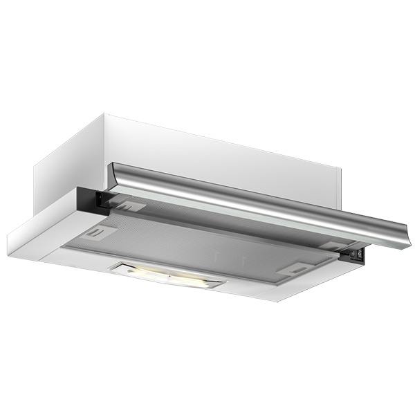 Вытяжка встраиваемая в шкаф 50 см Elikor Нейтрино 50 White/Inox купить ...