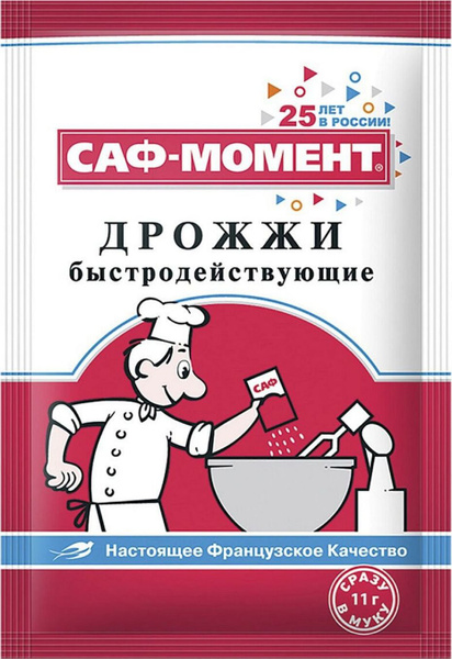 Дрожжи Саф-Момент, 11 г - купить с доставкой по выгодным ценам в ...