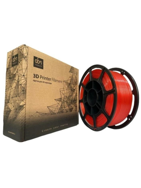 PETG пруток АБС Мейкер/ABS Maker 1.75 мм красный 1 кг - купить с ...