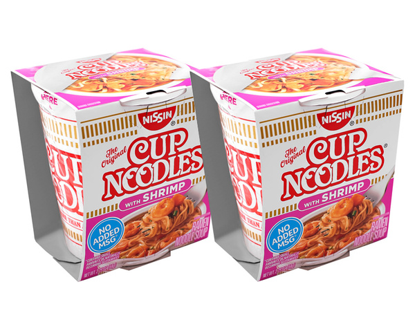 Лапша быстрого приготовления Nissin Cup Noodles (Ниссин Кап Нудлс) с ...