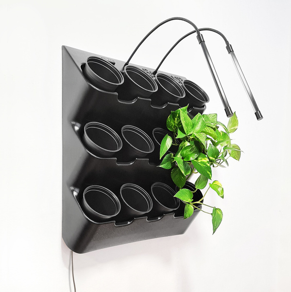 Фитомодуль Boxsand-12 (60х65 см) с подсветкой в комплекте с круглыми ...