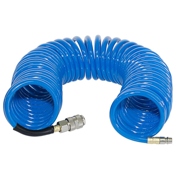 FUBAG Шланг спиральный с фитингами рапид_полиуретан_15бар_6x10мм_10м ...