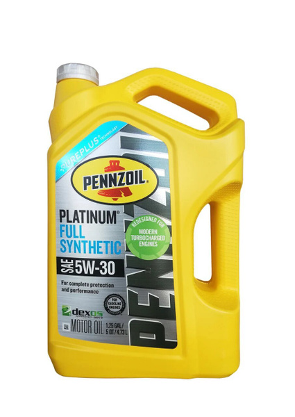 Характеристики PENNZOIL FULL SYNTHETIC MOTOR OIL 5W-30 Масло моторное ...
