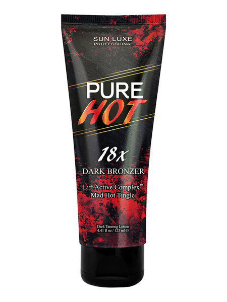 Крем для загара в солярии с тингл эффектом Pure Hot 18х - купить с ...