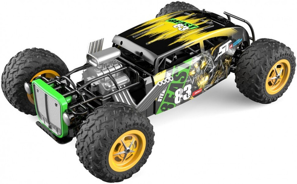 Радиоуправляемая машина CraZon Хот-род 4WD 1:12 - 333-GS19121-YELLOW ...