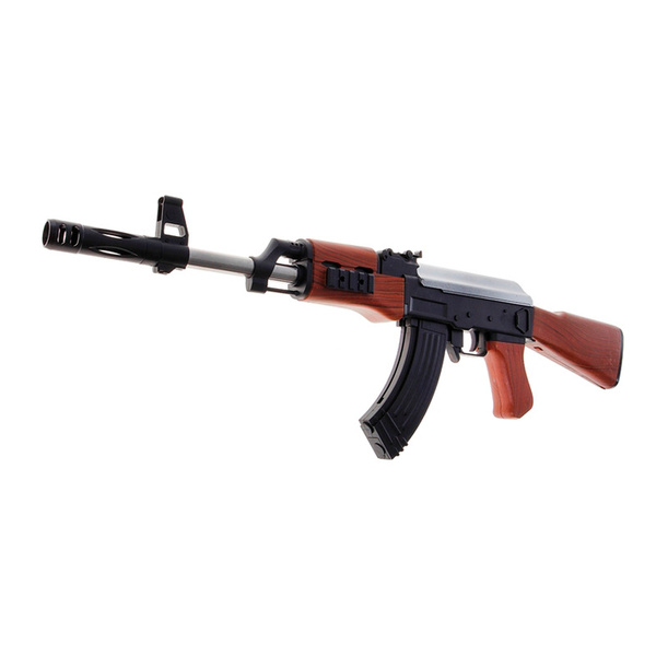 Автомат Калашникова АК-74 мини игрушечный на пластиковых пульках, 64 см ...