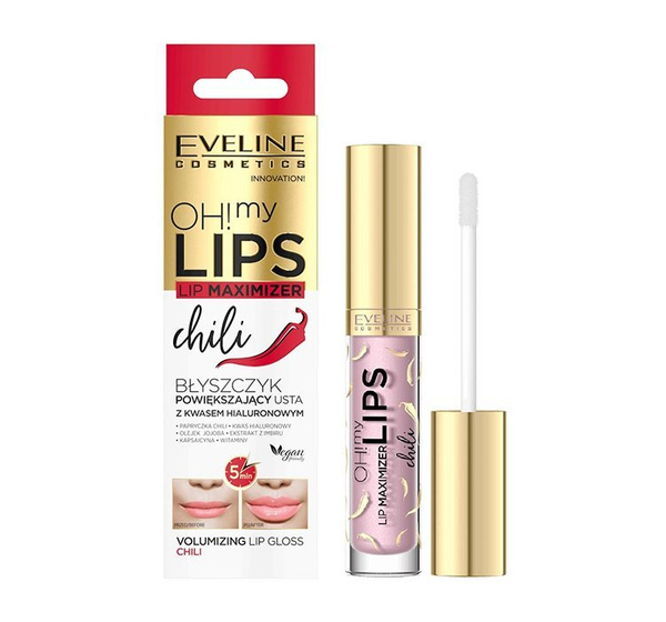 Блеск для губ с эффектом увеличения объема Eveline Oh my Lips-Lip ...