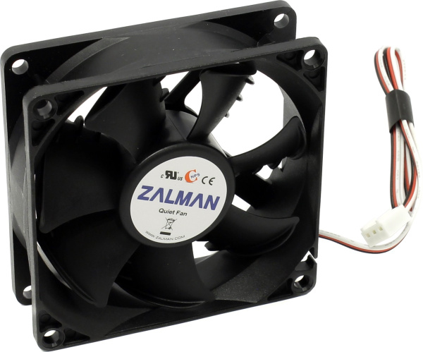 Вентилятор ZALMAN ZM-F1 PLUS (SF) (80мм, 23dB, 2000rpm, 3pin) RTL ...