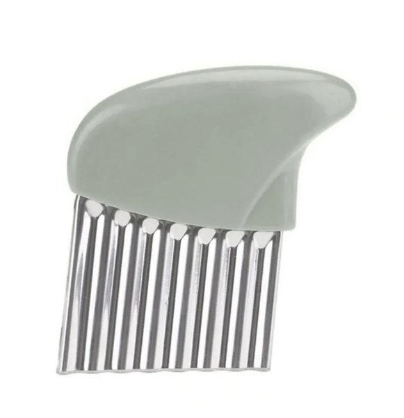 Нож для волнистой резки овощей серый купить по низкой цене с доставкой ...