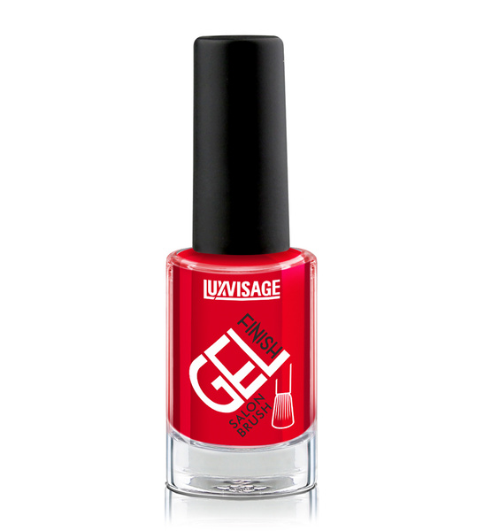 Лак для ногтей "Luxvisage" gel finish №07 королевский красный 9г ...