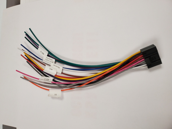 Переходник 16 пин для китайских автомагнитол кабель питания Android ...