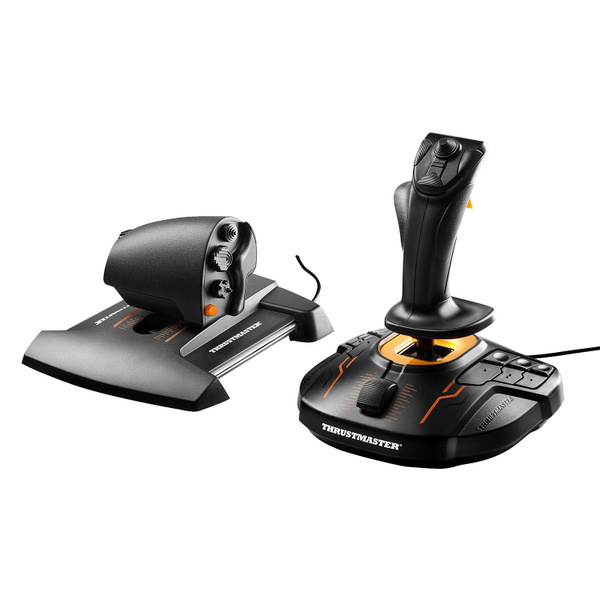 Набор Thrustmaster T-16000M FCS HOTAS: Джойстик, Руд,PC - купить по ...
