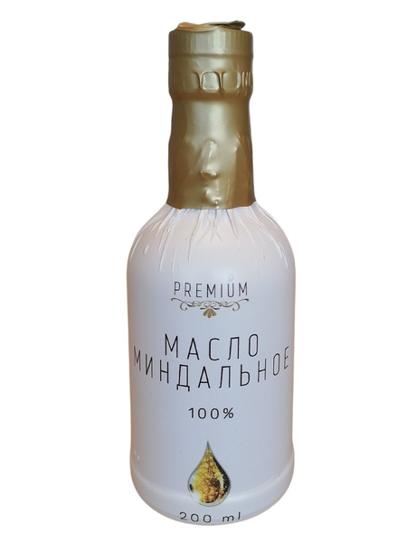 Миндальное масло 100 мл Premium Oil сыродавленное первого холодного ...