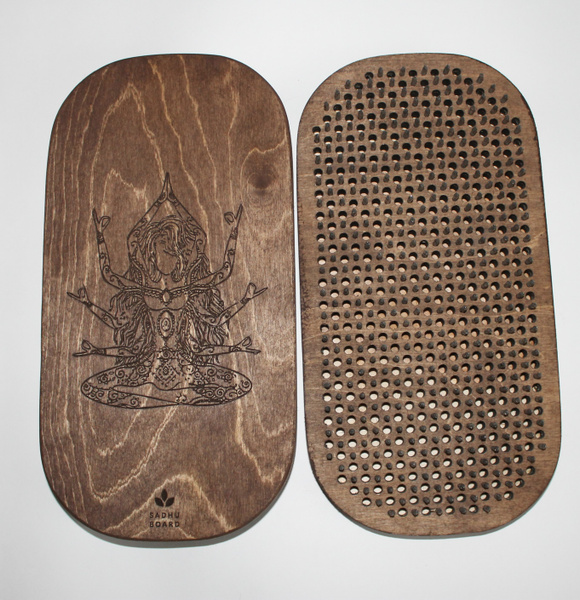 Sadhu Board, Доски САДХУ для стояния на гвоздях и йоги для начинающих ...