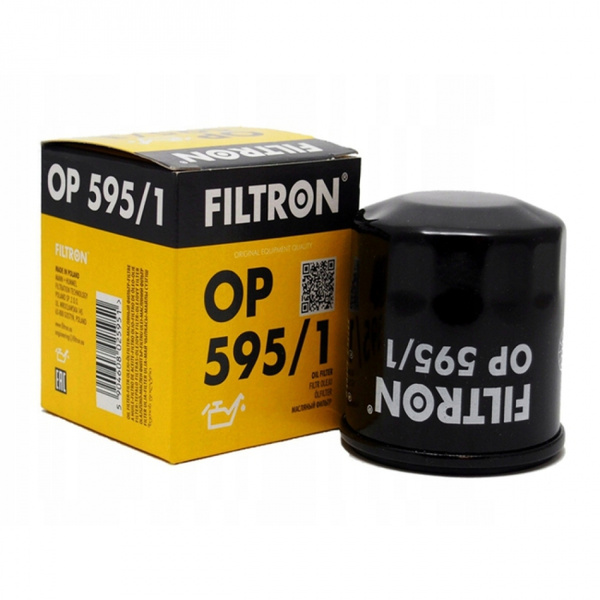 Фильтр масляный FILTRON OP595/1 - купить по выгодным ценам в интернет ...