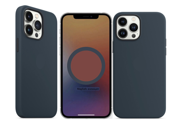 Чехол на Айфон 13 Про Макс силиконовый магсейф с Анимацией для iPhone ...