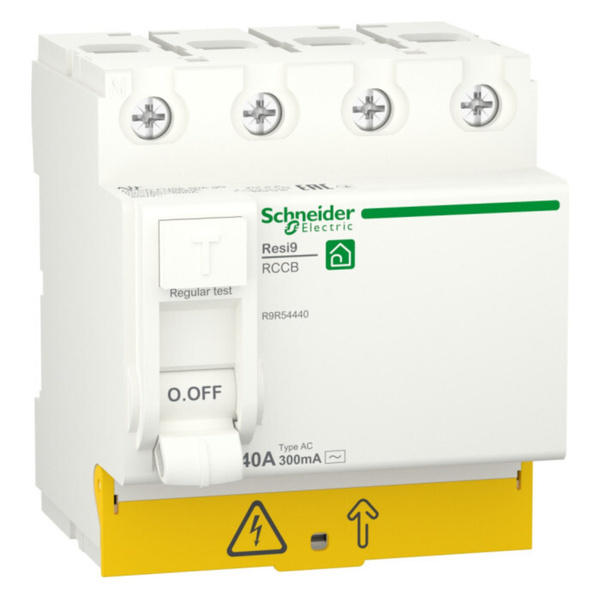 Schneider Electric УЗО 4P 40А 300мА AC - купить с доставкой по выгодным ...