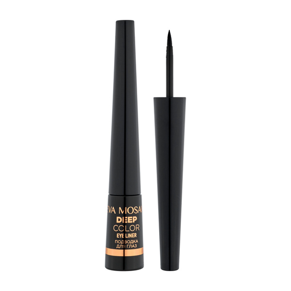 Eva Mosaic Подводка для глаз Deep Color Eye Liner жидкая, Черная купить ...